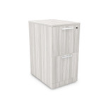 i5 Industries Rayne Freestanding File-File Drawer Storage Pedestal RN-FF24P-1 