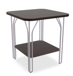  Special-T Bent Wire Collection 22"H Aon Soft Square End Table 