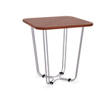  Special-T Bent Wire Collection 22"H Axi Soft Square End Table 