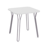  Special-T Bent Wire Collection 22"H Aclipse Soft Square End Table 