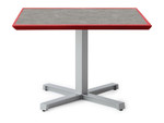  SurfaceWorks Dewey Companion Square Top X-Base Table (Size & Finish Options!) 