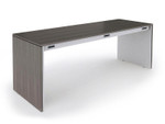 SurfaceWorks Rapport 42"D x 96"W x 36"H Counter Height Collaborative Island with 6 Power Modules 