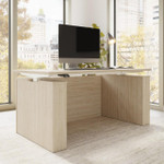 Bush Business Furniture Stratus 60W x 30D Electric Height Adjustable Standing Desk with Modesty Panel   Bush Business Furniture Stratus 60W x 30D Electric Height Adjustable Standing Desk with Modesty Panel