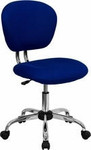 Flash Furniture FL-H-2376-F-BLUE-GG-Flash Furniture Blue Mesh Computer Chair 