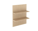 Element Contract Furniture Element Contract STO Casegoods Collection 49"H Wall Panel with Shelves 