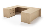 Element Contract Furniture Element Contract STO Casegoods Collection U-Shaped Desk with Storage 