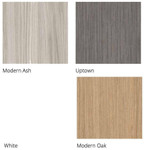 Element Contract Furniture Element Contract STO Casegoods Collection Height Adjustable Desk with Enclosed Storage Leg 