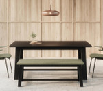 KFI Studios KFI Midtown 84"W x 42"D Cafe Height Thermally Fused Laminate Table (Available with Power!) 