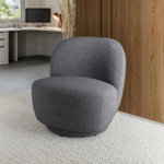  Office Source Aria Upholstered Modern Swivel Lounge Chair 