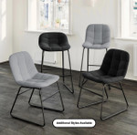  Office Source Jaden Series Full-Back Fabric Guest Chair (2 Pack!) 