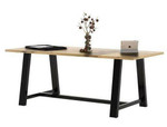 KFI Studios KFI Midtown 8'  Collaborative Table with Thermally Fused Laminate Top (Available with Power!) 