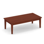 Office Source Parallel 24"x48" Rectangular Veneer Coffee Table OS219V