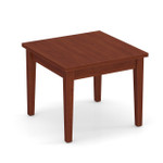 Office Source Parallel 24"x24" Square Veneer Side Table OS220V