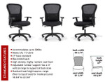 RFM Preferred Seating RFM Essentials Collection Mesh Back Task Chair Model 161
