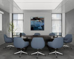 Woodstock Marketing Grace Swivel Tilt Conference Room Chair