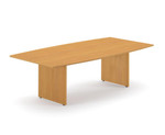 HPFI Furniture HPFI Hyperwork Collection 96x48 Basic Boat Shaped Conference Room Table 