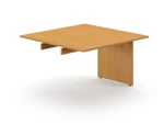 HPFI Furniture 8' Expandable Boat Shaped Conference Table - HPFI Hyperwork Collection EB4896