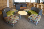 HPFI Furniture Oval Shaped Modern Coffee Table  - HPFI Malibu Collection 5920 