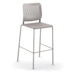 HPFI Furniture Polypropylene Shell Bar Height Stools 4-Pack - HPFI Timbre 280 