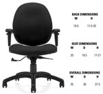 Global Total Office Global Graham Low Back Task Chair 3144
