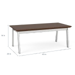  Lesro Opal Coffee Table OP0840 