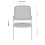 Office Source Starlight Armless Mesh Back Stacking Chair OSSN6006
