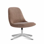 Woodstock Marketing Mary Upholstered Swivel Base Lounge Chair