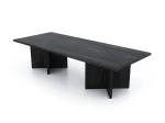 Iron Age Elizabeth Collection Butcher Block Wood Conference Table (Size & Power Options)