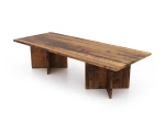 Iron Age Elizabeth Collection Butcher Block Wood Conference Table (Size & Power Options)