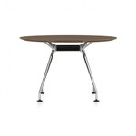Global Total Office Global Kadin 4-Leg Round Multi Purpose Table with 42" Top