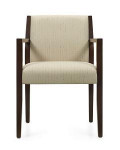 Global Total Office Global Layne Luxury Wood Guest Chair 8521T 