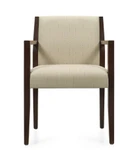 Global Total Office Global Layne Luxury Wood Guest Chair 8521T