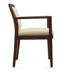 Global Total Office Global Layne Series 8525T Wood Executive Style Armchair