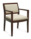 Global Total Office Global Layne Series Wood Armchair 8522T
