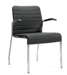 Global Total Office Global Lite Series 5951 Fabric Guest Chair with Arms (10 Colors Available!)