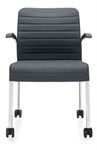Global Total Office Global Lite Series 5951C Mobile Side Chair with Arms (10 Colors Available!) 