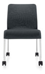 Global Total Office Global Lite Series Armless Mesh Side Chair with Casters (24 Color Options Available!)