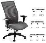 Global Total Office Global Loover Computer Chair 2661-4