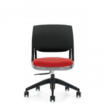 Global Total Office Global Novello Series Armless Modern Task Chair 6401 