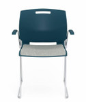 Global Total Office Global Popcorn 6712 Stack Chair with Upholstered Seat