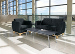 Global Total Office Global Prairie 2 Piece Commercial Lounge Furniture Set