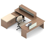 Global Total Office Global Princeton Modular Executive Desk A4C