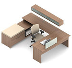 Global Total Office Global Princeton Modular Executive Desk A4I