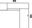 Global Total Office Global Princeton Modular Executive Desk A5-3H