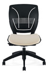 Global Total Office Global Roma Armless Ergonomic Office Chair 1902 