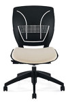 Global Total Office Global Roma Armless Ergonomic Office Chair 1902