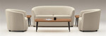 Global Total Office Global Sirena Series 48" Coffee Table 3400