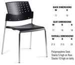 Global Total Office Global Sonic Guest Chair 6508