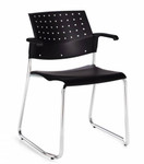 Global Total Office Global Sonic Sled Base Guest Chair 6523