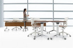 Global Total Office Global Terina 24" x 48" Nesting Table GFT2448R